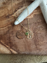 Load image into Gallery viewer, Golden Fox Charm Necklace - Gold Vermeil Fox Charm with 14k gold filled chain - Foxy Lady - birthstone - Birthday Gift for friend