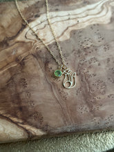 Load image into Gallery viewer, Golden Fox Charm Necklace - Gold Vermeil Fox Charm with 14k gold filled chain - Foxy Lady - birthstone - Birthday Gift for friend