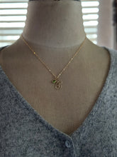 Load image into Gallery viewer, Golden Fox Charm Necklace - Gold Vermeil Fox Charm with 14k gold filled chain - Foxy Lady - birthstone - Birthday Gift for friend