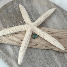 Load image into Gallery viewer, Sterling silver trillion cut Labradorite Necklace