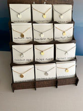 Load image into Gallery viewer, Zodiac Constellation Necklace - Birthday Gift for her - Custom horoscope necklace Pewter and stainless steel