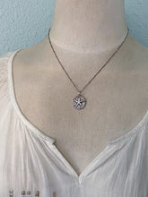 Load image into Gallery viewer, Sterling Silver Sand dollar necklace