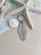 Load image into Gallery viewer, May you always have a shell in your pocket and sand between your toes - motel keychain