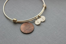 Load image into Gallery viewer, 14k gold filled initials on gold plated stainless steel bracelet - Multiple initials - gift for mom Mother's Day - Kids monograms - simple
