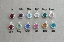 Load image into Gallery viewer, silver birthstones months