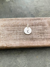Load image into Gallery viewer, Add a Sterling Silver Initial Charm to Any Charm Necklace in My Shop