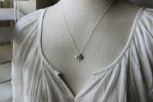 Load image into Gallery viewer, Personalized Charm Necklace with Sterling Silver Jerusalem Cross, White Freshwater Pearl and Initial Charm Made to Order, Faith