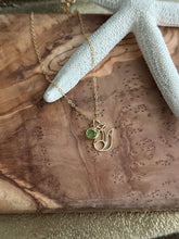Load image into Gallery viewer, Golden Fox Charm Necklace -  Gold Vermeil Fox Charm with 14k gold filled chain - Foxy Lady - birthstone - Birthday Gift for friend

