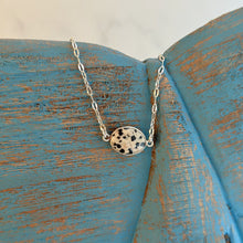 Load image into Gallery viewer, Sterling silver Dalmation Jasper gemstone necklace
