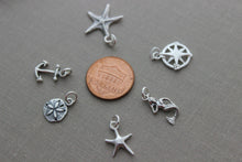 Load image into Gallery viewer, Add a 925 sterling silver beach charm to any sterling necklace or bracelet in my shop
