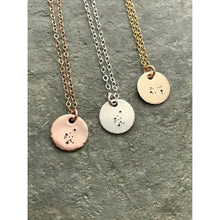 Load image into Gallery viewer, Zodiac Constellation Necklace - Birthday Gift for her - Custom horoscope necklace - Sterling silver, rose gold filled or gold fill
