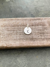 Load image into Gallery viewer, Add a Sterling Silver Initial Charm to Any Charm Necklace in My Shop
