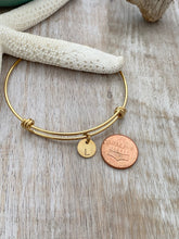 Load image into Gallery viewer, Personalized initial bracelet stainless steel - bangle bracelet - Multiple initials - gift for mom Christmas Gift - Kids monograms - simple
