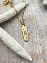 Load image into Gallery viewer, Redwood Tree necklace - Gold or silver Forest necklace - Gift for friend - Outdoors necklace - Tree jewelry - Nature jewelry
