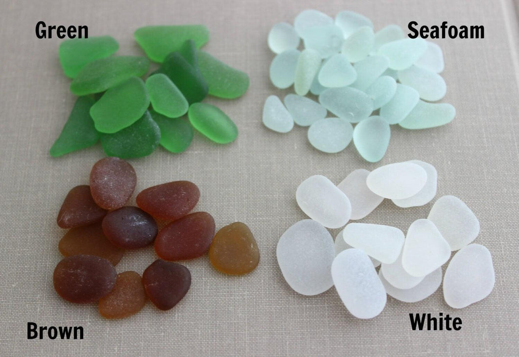 Add a small genuine sea glass  charm to a necklace or bracelet in my shop
