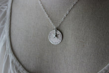 Load image into Gallery viewer, Sterling Starfish and Children&#39;s names necklace Sterling Silver Beach Mom Starfish Necklace Gift for her Grandma, Nana, Mom, Personalized
